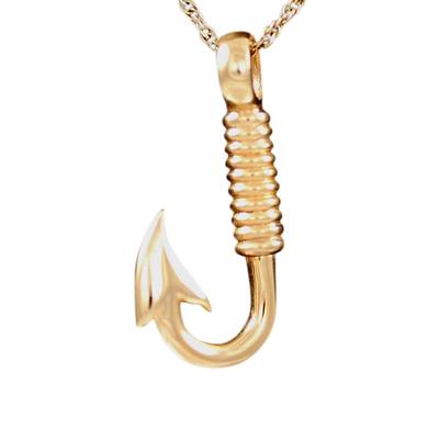 Fishing Hook Keepsake Pendant IV